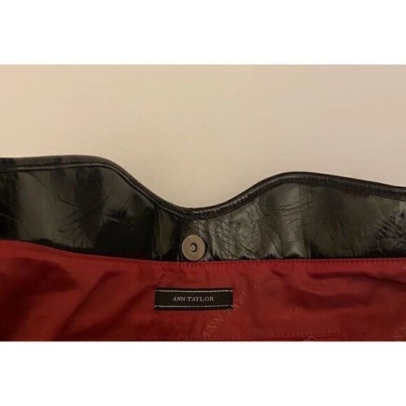Ann Taylor Shoulder Bag Weekender Tote Large Black - Picture 5 of 5